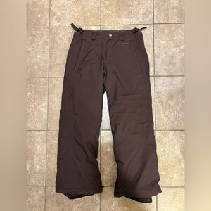 Columbia Brown Youth Snow Pants